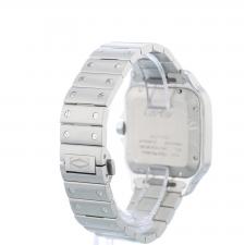 Gents Cartier Santos WSSA0018 Steel case with Silver dial