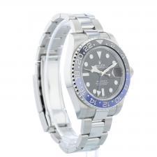 Gents Rolex GMT Master II 126710BLNR Stainless Steel case with Black dial