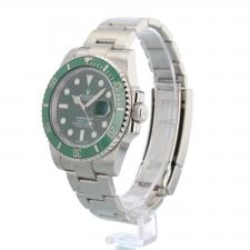 Gents Rolex Submariner Date 116610LV Steel case with Green dial