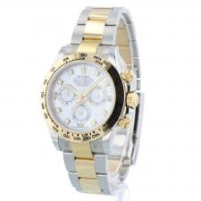 Gents Rolex Daytona 116503 18ct Yellow Gold Stainless Steel case with MOP Diamond dial