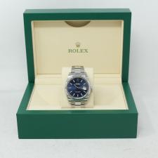 Gents Rolex Datejust 41 126334 Steel case with Blue dial