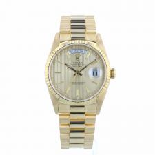 Gents Rolex Day Date 18238 18 CT case with Gilt dial