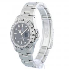 Gents Rolex Explorer II 16570 Steel case with Black dial