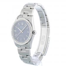 Gents Rolex Air King 14010 Stainless Steel case with Blue dial