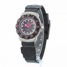 Ladies Tag Heuer Professional WA1217 Steel case with Black dial