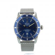 Gents Breitling SuperOcean Heritage 46 A17320 Steel case with Blue dial