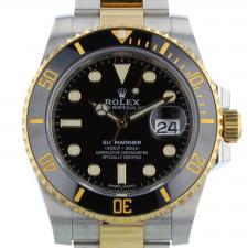Gents Rolex Submariner Date 116613LN 18ct Yellow Gold   Stainless Steel case with Black dial