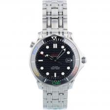 Gents Omega Seamaster 52230412001001 Stainless Steel case with Black Wave dial