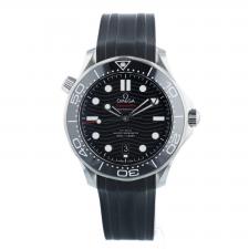 Gents Omega Seamaster Co-Axial 21032422001001 Steel case with Black Wave dial