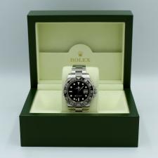 Gents Rolex GMT Master II 116710LN Stainless Steel case with Black dial