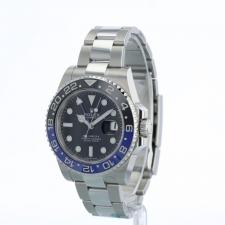 Gents Rolex GMT Master II 126710BLNR Stainless Steel case with Black dial