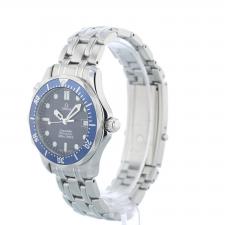 Gents Omega Seamaster 25618000 Stainless Steel case with Blue Wave dial