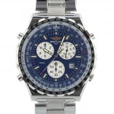 Gents Breitling Jupiter Pilot A59028 Steel case with Blue dial