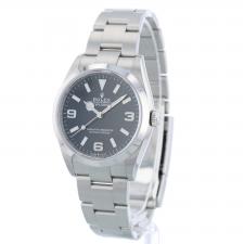 Gents Rolex Explorer 124270 Stainless Steel case with Black dial