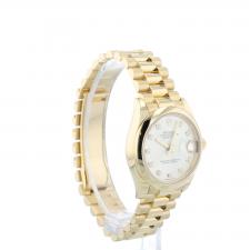 Ladies Rolex DateJust  278248 18 CT case with Silver Diamond Set dial