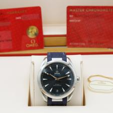 Gents Omega Aqua Terra 22012412103001 Steel case with Blue dial