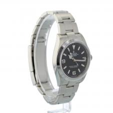 Gents Rolex Explorer 124270 Steel case with Black dial