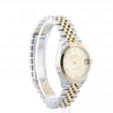 Ladies Rolex DateJust 31 278273 18ct Yellow Gold   Stainless Steel case with Champagne Diamond Set dial