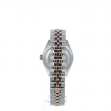 Ladies Rolex DateJust 28 279381RBR 18ct Yellow Gold   Stainless Steel case with Aubergine dial