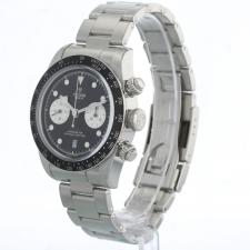Gents Tudor Black Bay Chrono 79360N Steel case with Black dial
