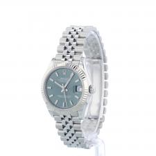 Ladies Rolex DateJust 31 278274 Steel case with Mint Green dial