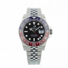 Gents Rolex GMT Master II 126710BLRO Steel case with Black dial