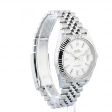 Gents Rolex Datejust 41 126334 Stainless Steel case with Silver dial