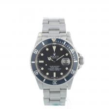 Gents Rolex Submariner Date 16800 Steel case with Black dial