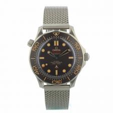 Gents Omega Seamaster 21090422001001 Titanium case with Black dial