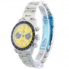 Gents Tudor Black Bay Chrono 39 79310N Steel case with Yellow dial