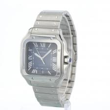 Gents Cartier Santos WSSA0030 Steel case with Blue dial