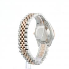 Ladies Rolex Datejust 31 278381RBR 18ct Rose Gold   Stainless Steel case with Chocolate Diamond Set dial