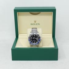 Gents Rolex GMT Master II 116710BLNR Steel case with Black dial