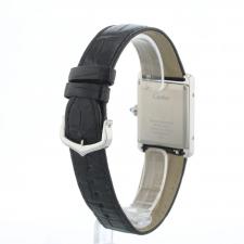 Gents Cartier Tank Must WSTA0072 Steel case with Black dial