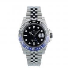 Gents Rolex GMT Master II 126710BLNR Stainless Steel case with Black dial
