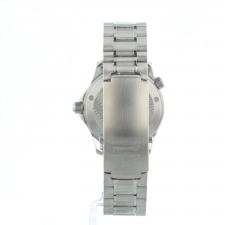 Gents Omega Seamaster 22625000 Steel case with Black Wave dial
