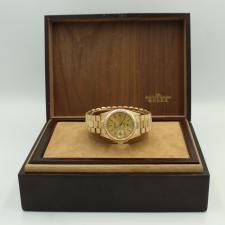 Gents Rolex Day Date 18038 18 CT case with Gilt dial