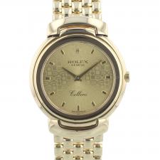 Gents Rolex Cellini 6622 18ct Yellow Gold case with Jubilee dial