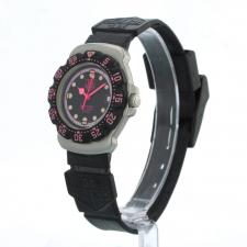 Ladies Tag Heuer Professional WA1217 Steel case with Black dial