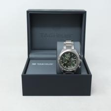 Gents Tag Heuer Carrera CBN2A10 Steel case with Green dial