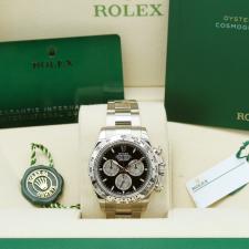 Gents Rolex Daytona 126509 18ct White Gold case with Black dial