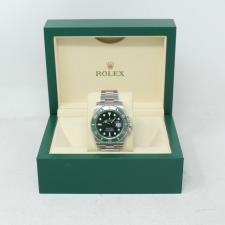 Gents Rolex Submariner Date 116610LV Steel case with Green dial
