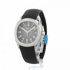 Gents Patek Philippe Aquanaut 5167A-001 Steel case with Black Embossed dial