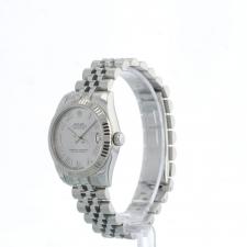 Ladies Rolex Datejust 178274 Steel case with Silver dial