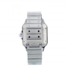 Gents Cartier Santos WSSA0018 Steel case with Silver dial