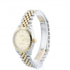 Ladies Rolex DateJust 31 278273 18ct Yellow Gold   Stainless Steel case with Champagne Diamond Set dial