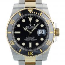 Gents Rolex Submariner Date 116613LN 18ct Yellow Gold   Stainless Steel case with Black dial