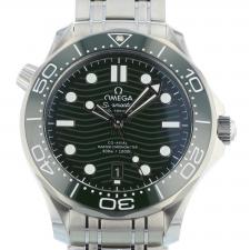 Gents Omega Seamaster 210.30.42.20.10.001 Steel case with Green Wave dial