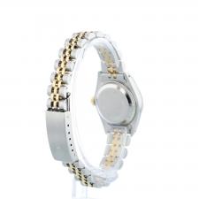 Ladies Rolex DateJust 69173 18ct Yellow Gold   Stainless Steel case with Blue Vignette Diamond dial