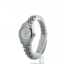 Ladies Rolex Oyster Perpetual Date 79160 Steel case with White dial